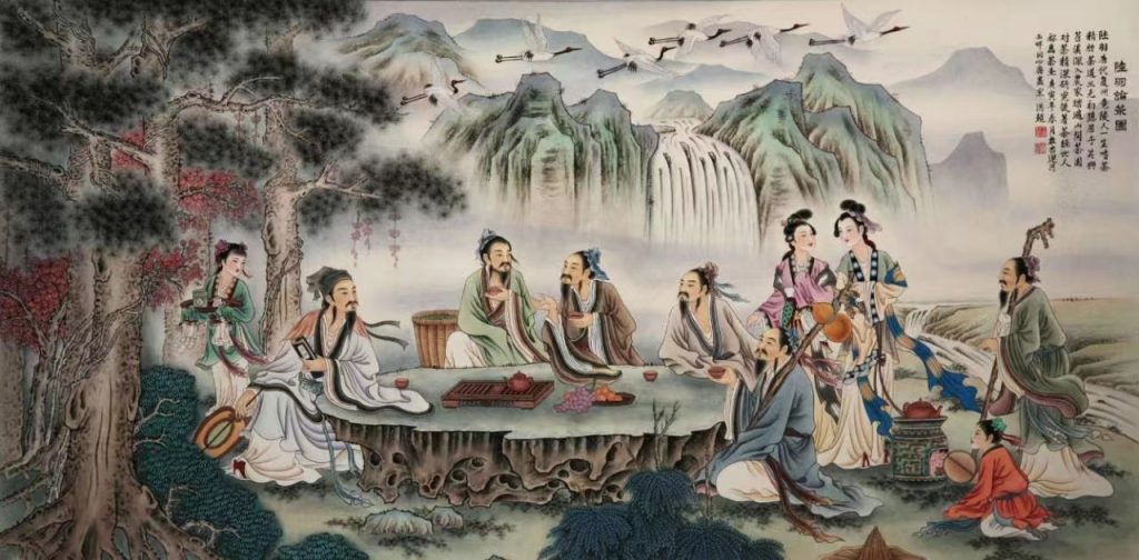 tea drinking history in China