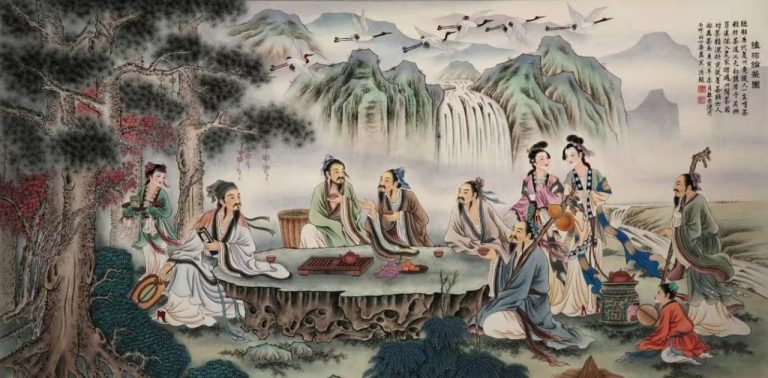 tea drinking history in China