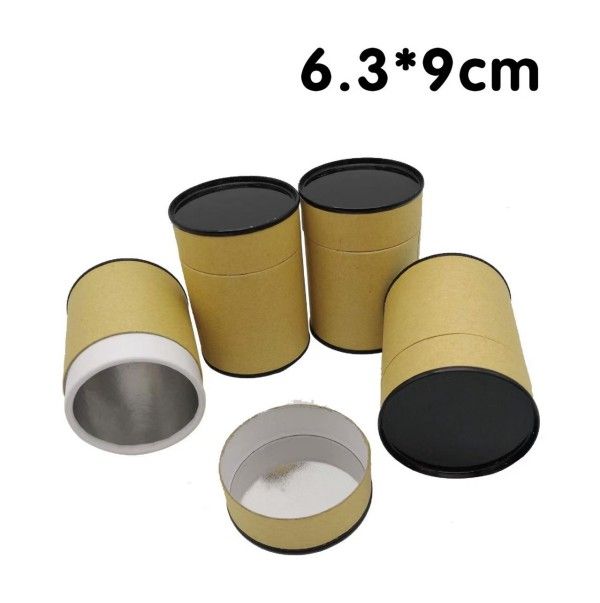 matcha cardboard can