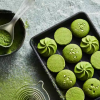 Matcha strawberry pastry organic matcha strawberry flavor pastries