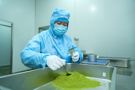 Artificial bagged 50g organic matcha powder
