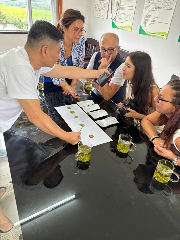 Matcha samples confirmed and will be bring back to Italy for further contents of analysis