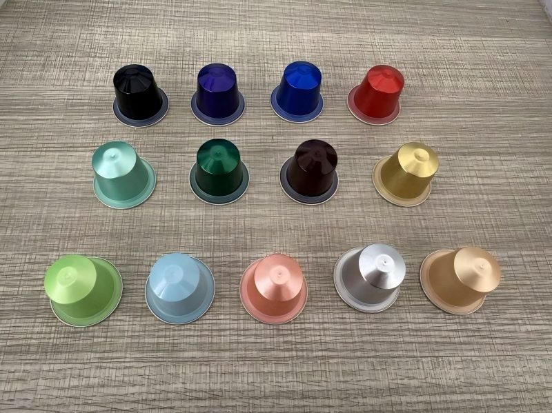 Matcha k-cups in Different Colored Packaging