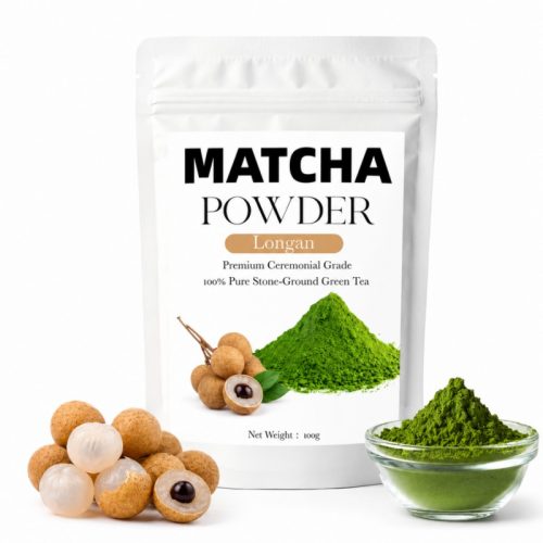 100g Bag of Longan Matcha Powder