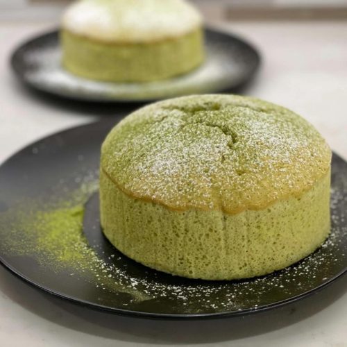A Cup of Litchi Matcha Drink