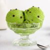 Bowl-shaped Matcha Ice cream
