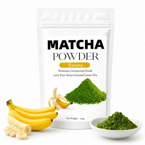 100g Bag of Banana Matcha