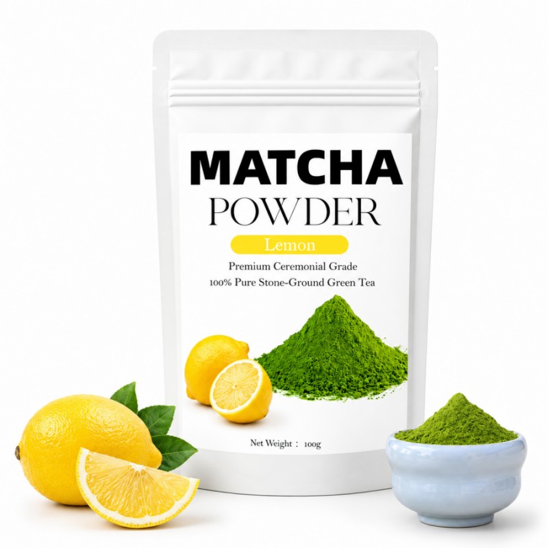 100g Bag of Lemon Matcha