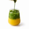 A Cup of Kumquat Matcha Drinks