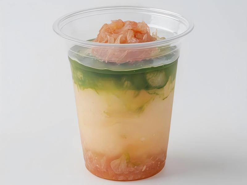 A Cup of Pomelo Matcha Drinks