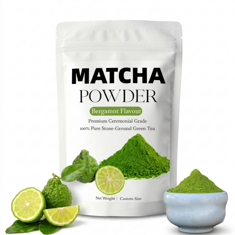 Bag of Bergamot Matcha Powder
