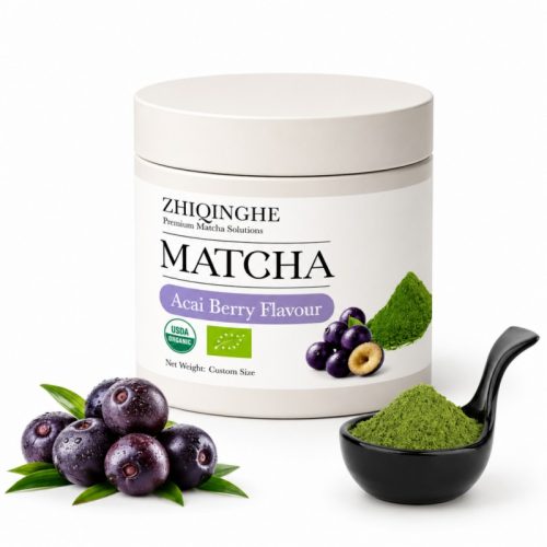 Canned Acai Berry Matcha Powder