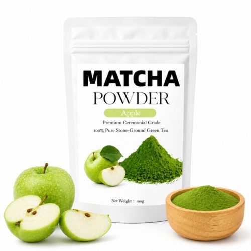 Canned Apple Matcha Canned Apple Matcha