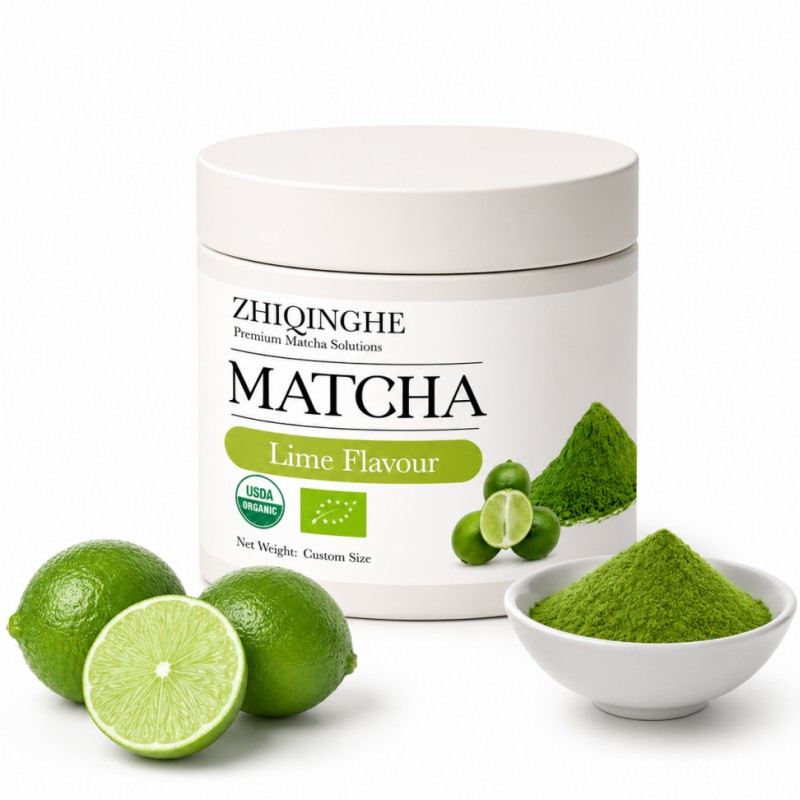 Canned Lime Matcha Powder