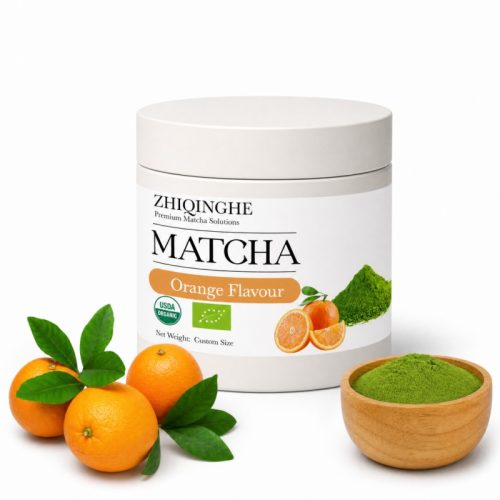 Canned Orange Matcha Powder Canned Orange Matcha Powder