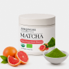 Canned Pink Grapefruit Matcha Powder