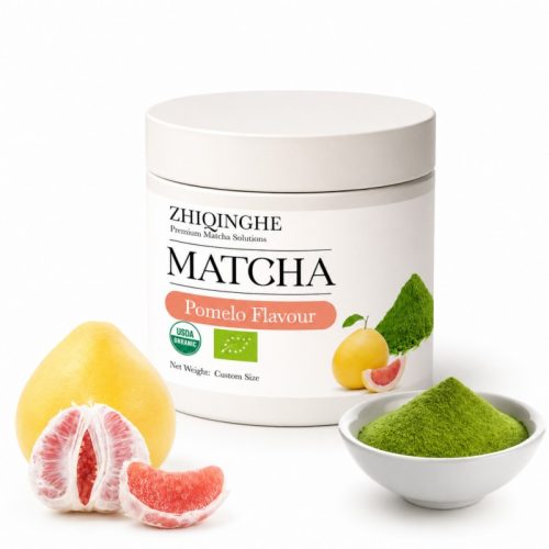 Canned Pomelo Matcha Powder