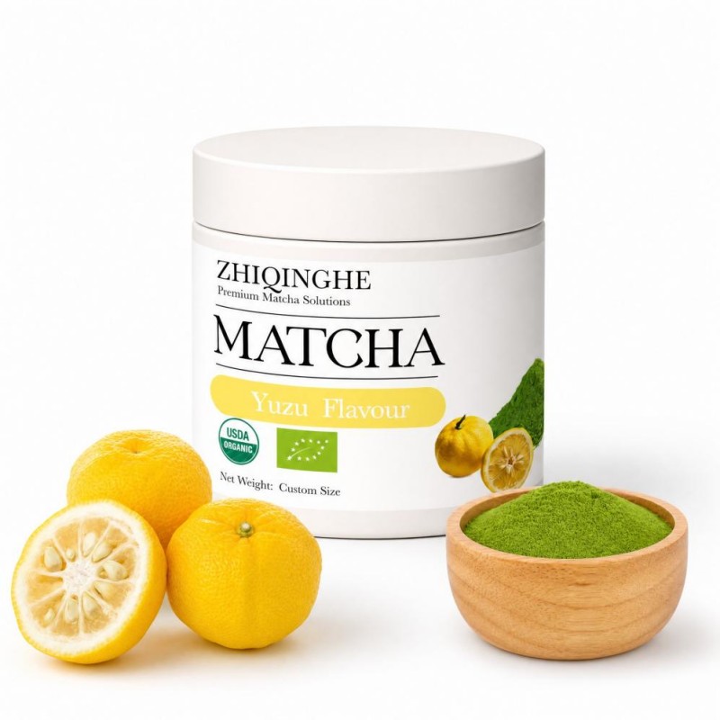 Canned Yuzu Matcha Powder