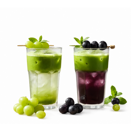 Grape Matcha Drink Grape Matcha Drink