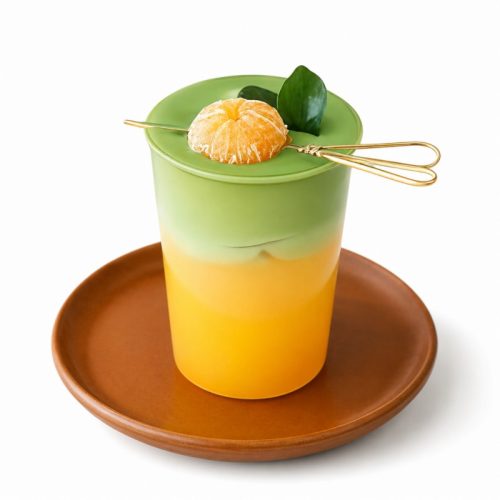 Mandarin Matcha Drinks