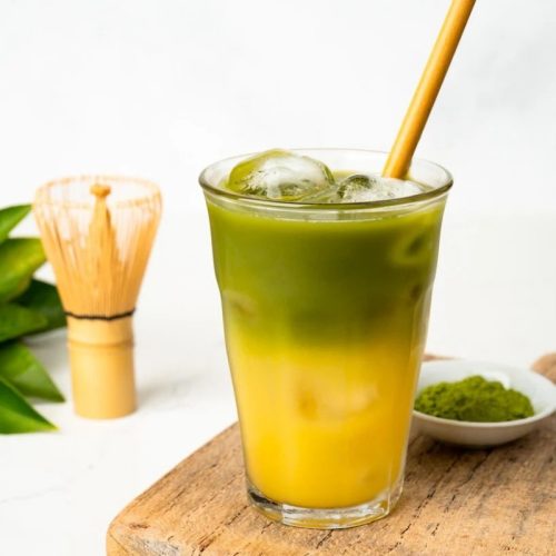 Orange Matcha Drinks Orange Matcha Drinks