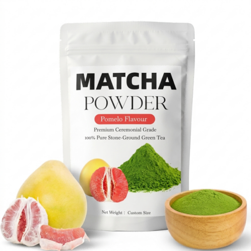 Pomelo Matcha Drinks
