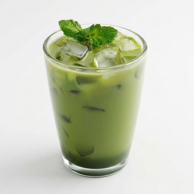 A Cup of Ice Mint Matcha
