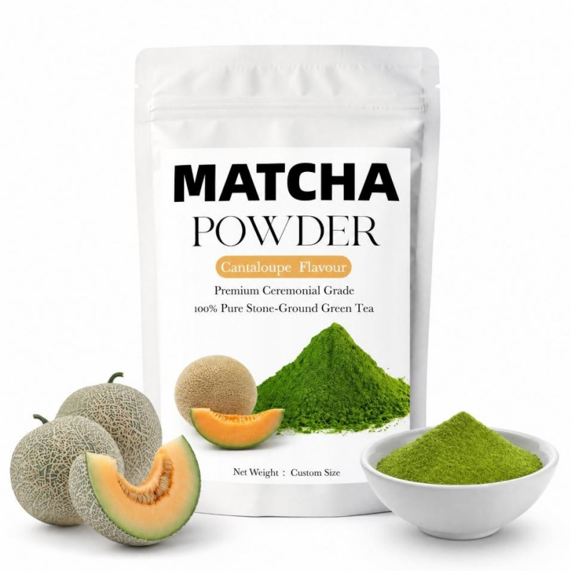 Bag of Cantaloupe Matcha Powder