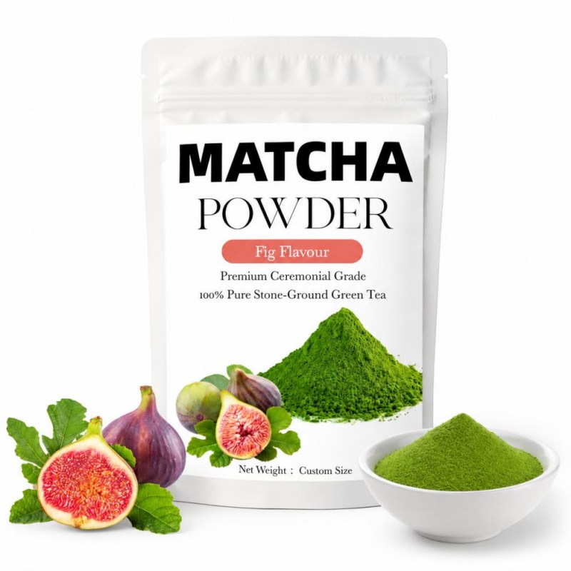 Bag of Fig Matcha Powder