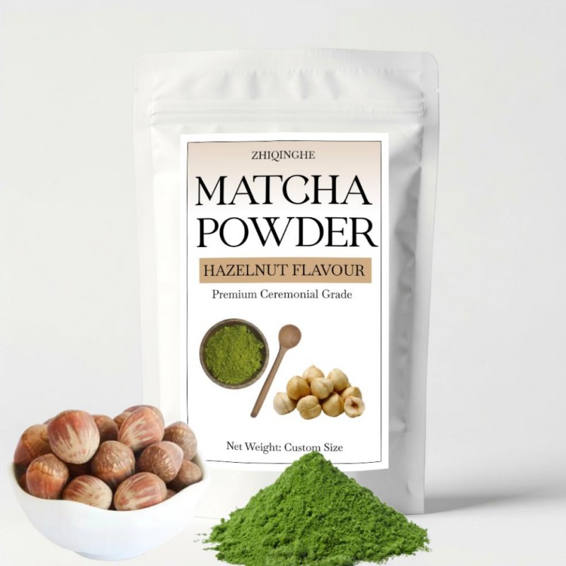 Bag of Hazelnut Flavour Matcha