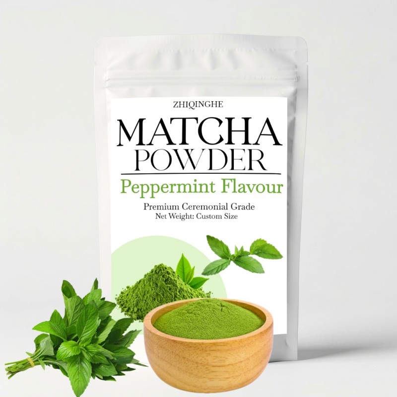 Bag of Peppermint Matcha Powder