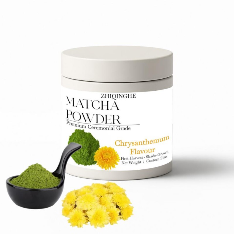 Canned Chrysanthemum Matcha Powder