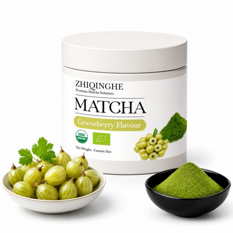 Canned Gooseberry Matcha