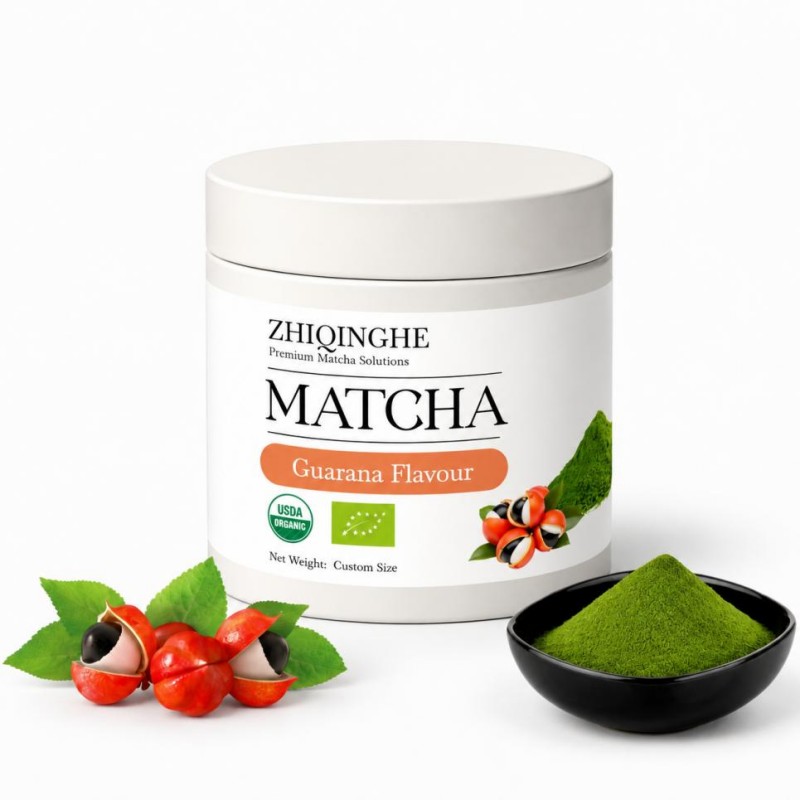 Canned Guarana Flavour Matcha Powder