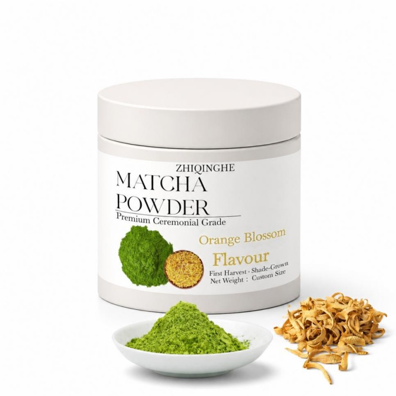 Canned Orange Blossom Flavour Matcha