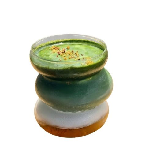 Ice Osmanthus Matcha Latte Ice Osmanthus Matcha Latte