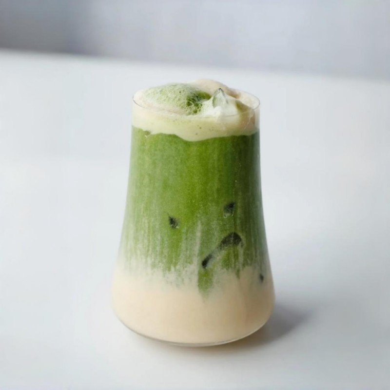 Ice Peanut Matcha Latte