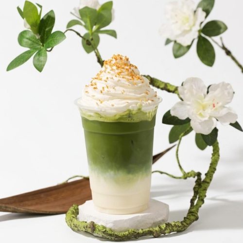 Jasmine Matcha Latte Jasmine Matcha Latte