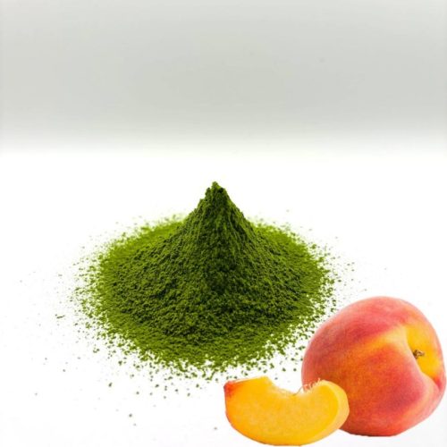 Nectarine Flavour Matcha Powder Nectarine Flavour Matcha Powder