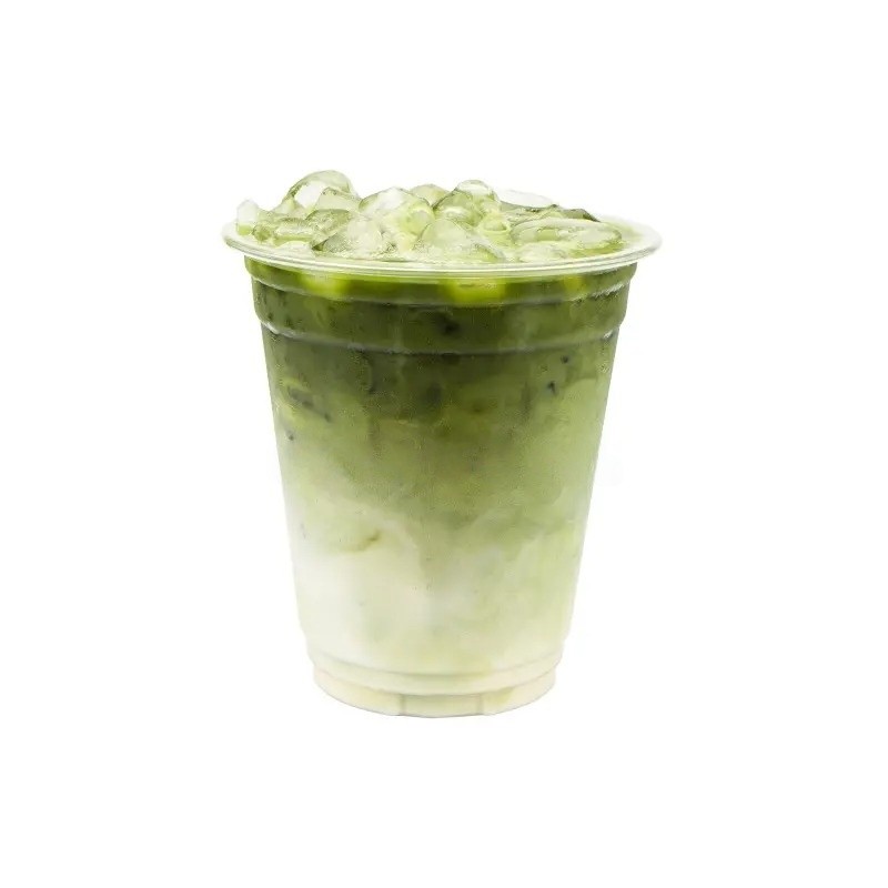 A Cup of Ice Matcha Latte