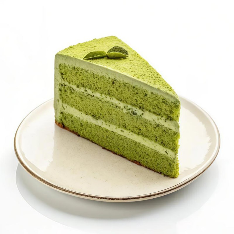 A Piece of Matcha Cake