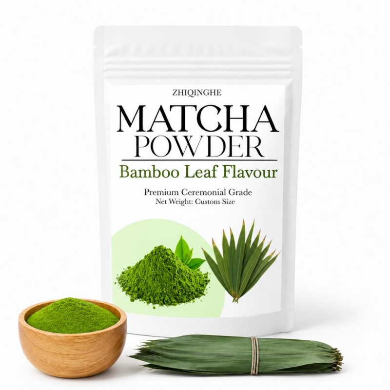 Bag of Bamboo Leaf Matcha Powder