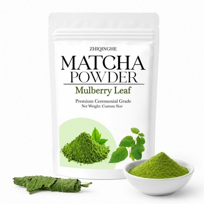 Bag of Mulberry Leaf Matcha Powder