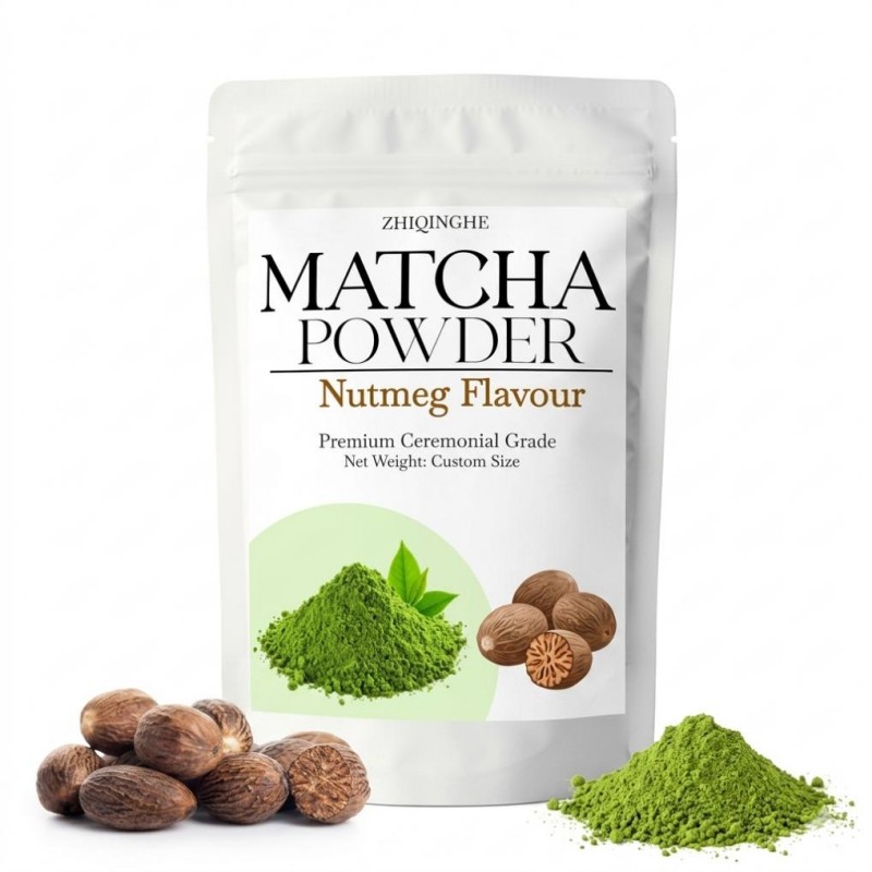 Bag of Nutmeg Matcha Powder