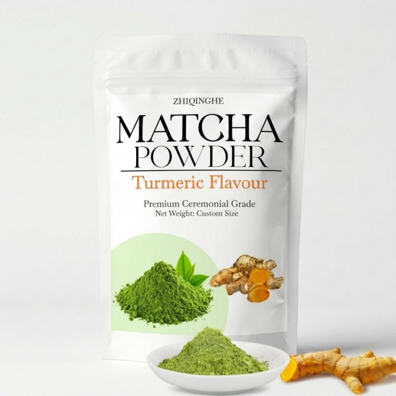 Bag of Turmeric Matcha Powder
