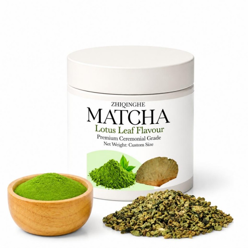 Canned Lotus Leaf Flavour Matcha