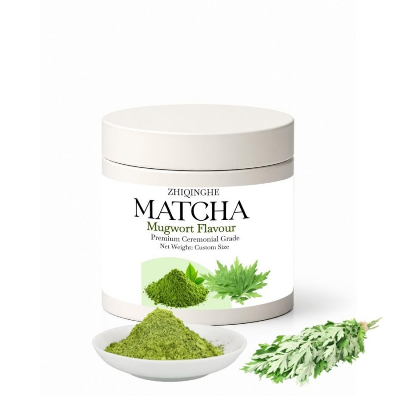 Canned Mugwort Flavour Matcha