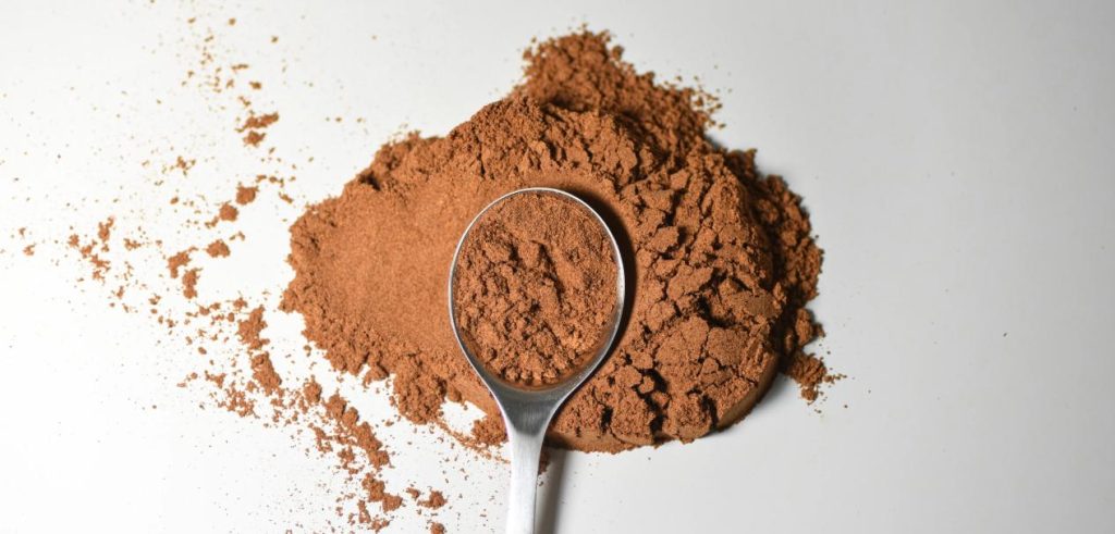 Chai powder showcase