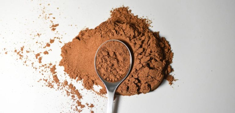 Chai powder showcase