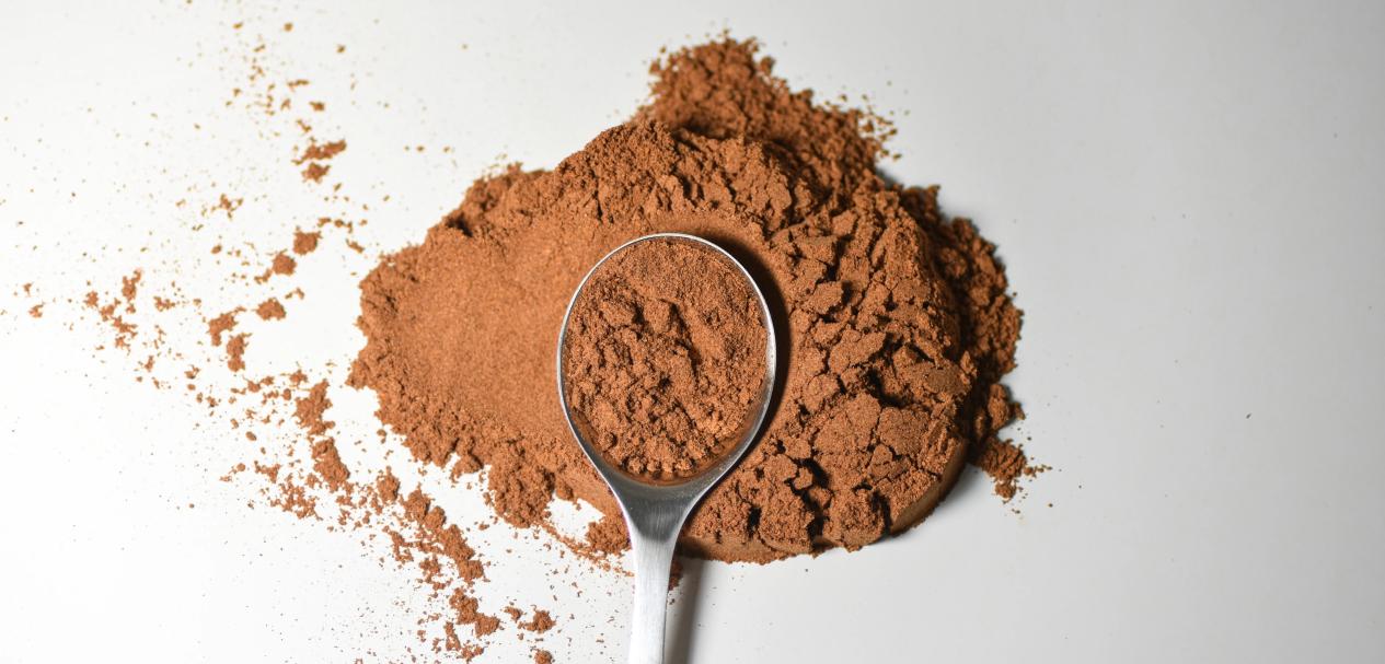 Chai powder showcase